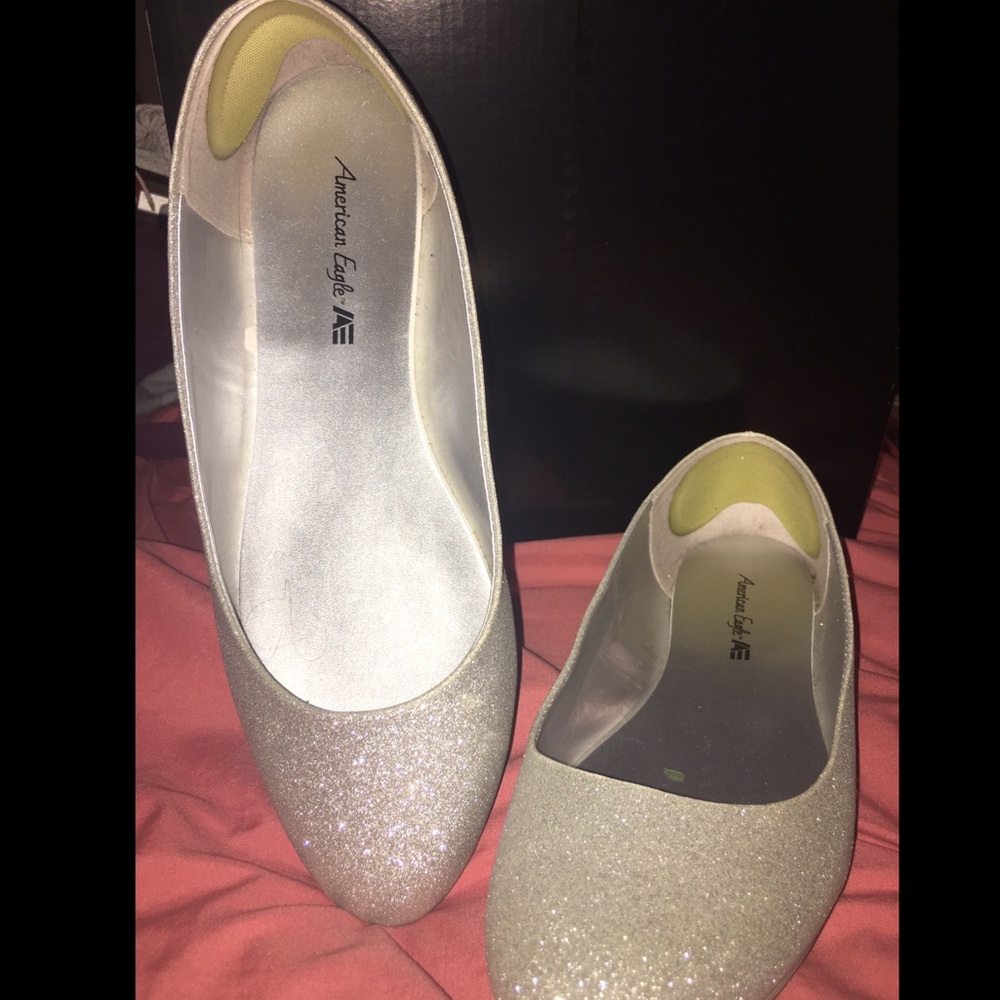 American Eagle Glitter Flats